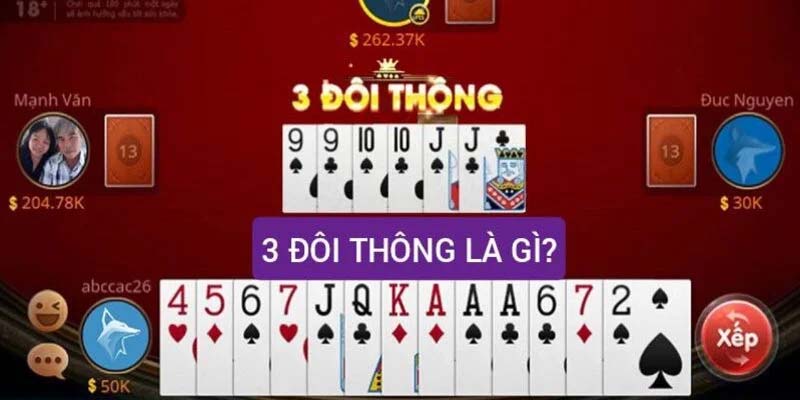 3 đôi thông có thể chặt được 2 và chặt được 3 đôi thông nhỏ hơn