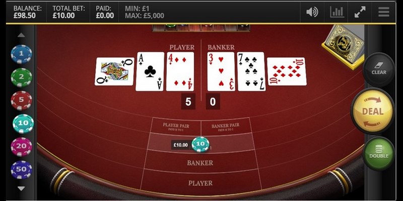 Thế bài tích cực là một trong các thế bài Baccarat phổ biến